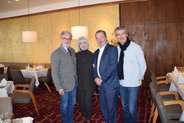 Adi Hirschal, Erika Pluhar, Frank Bläuel und Franz Müllner. | Foto: Huber