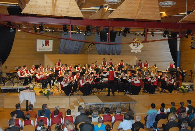 In der Wertungsstufe D erspielte die Musikkapelle St. Georgen im Attergau mit der Höchstpunkteanzahl von 93,70 Punkten eine Goldmedaille. | Foto: OÖBV-Bezirksleitung Vöcklabruck