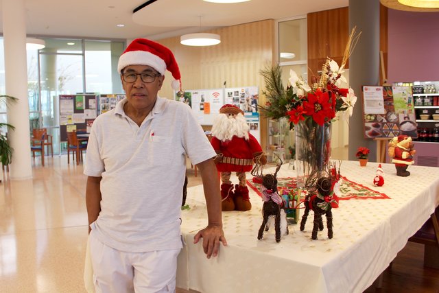 Für Alfredo Bayot ist der Nachtdienst am 24. Dezember 2018 der letzte von vielen Weihnachtsdiensten im Haus Döbling: Er geht bald in Pension.