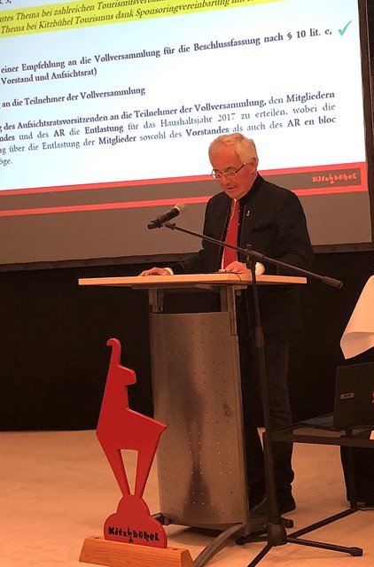 AR-Vors. Josef Burger: sehr positive Zahlen. | Foto: Kogler