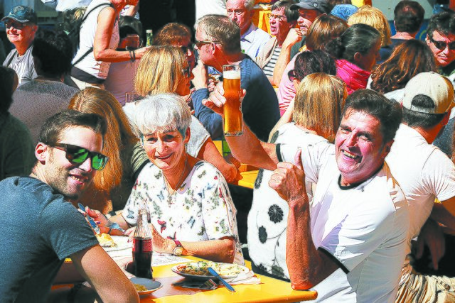 Familie Tscholl war auch mit von der Partie.  | Foto: Thomas Hechenberger