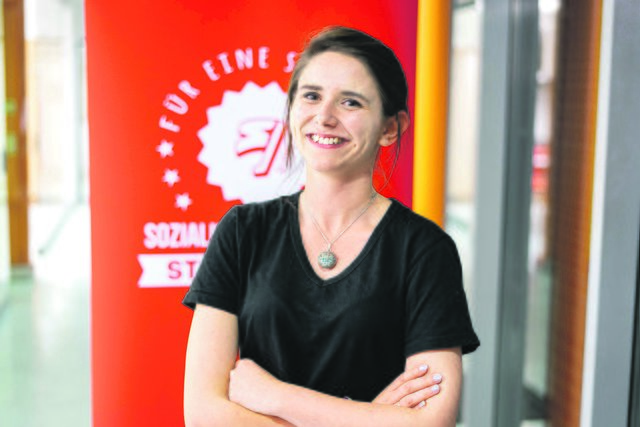 Maja Höggerl ist neue SJ-Chefin.