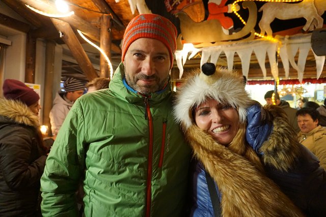 Michael Schindl mit Karin Dullnigg