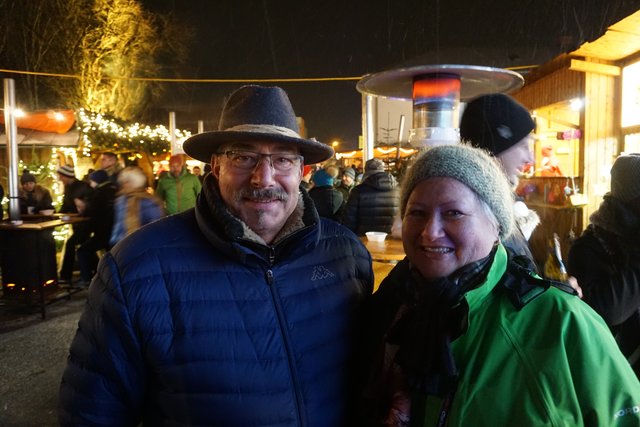 Leopold Lugbauer mit Erika Mayer