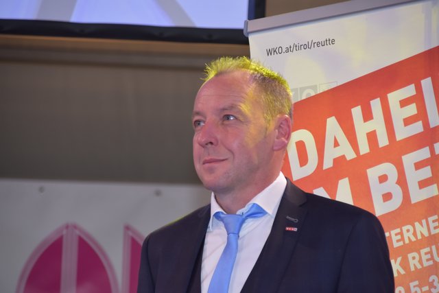 Messeobmann Wolfgang Winkler bei der Eröffnung heuer im Frühjahr. | Foto: Reichel