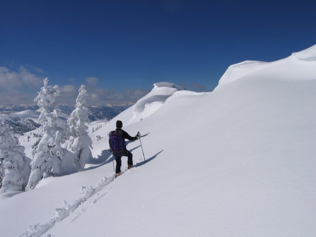 Die ersten Skitourengehen sind im Naturpark Mürzer Oberland schon unterwegs.  | Foto: Hönigschnabl