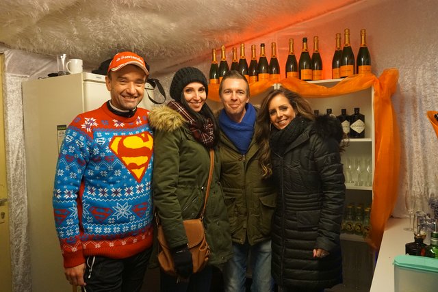 Michael, Nicole, Michaela und Philipp vom ESV