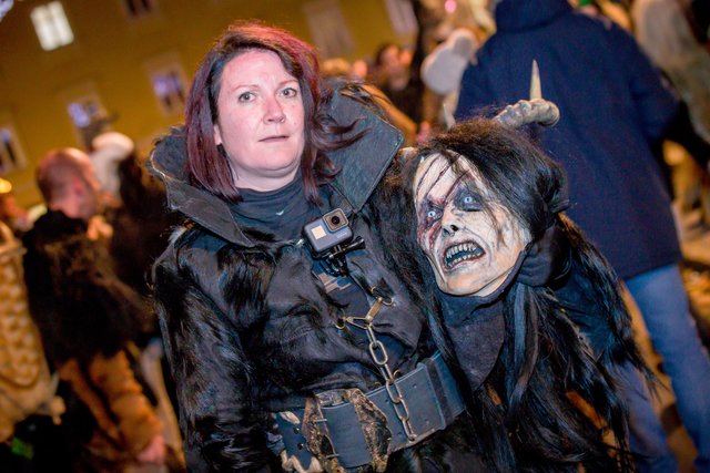 Erschöpft aber sehr zufrieden: Christiane von den Patres Infernum