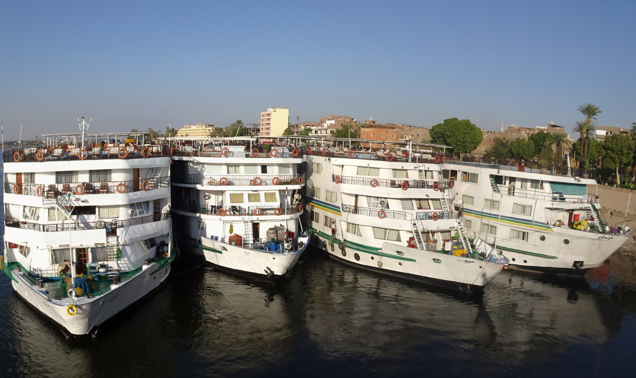  Nilkreuzfahrt: NIlkreuzfahrt startete in Luxor Illustration 