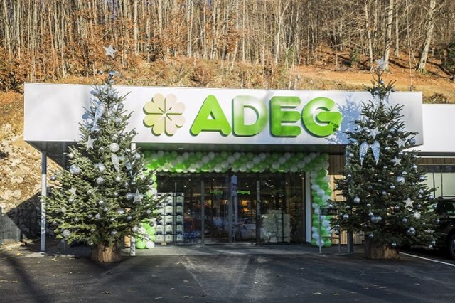 Der neueröffnete Adeg Markt in Großgmain. Der der letzte Nahversorger in der Region ist. | Foto: ADEG / Neumayr