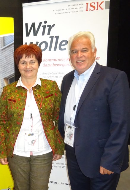 Setzen auf Bürgerbeteiligung: Gerlinde Schneider und Gerald Mathis arbeiten beim Entwicklungsprozess zusammen.