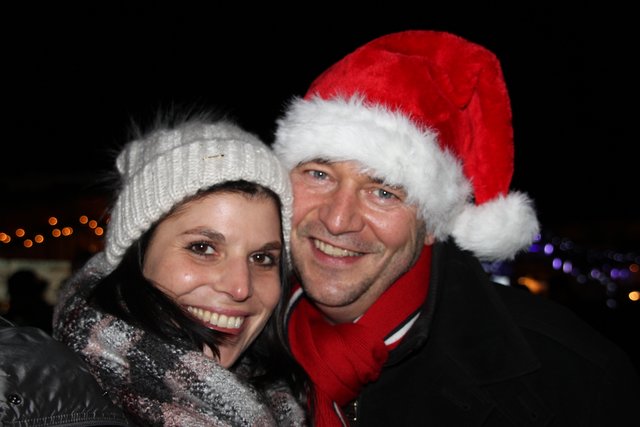 &lt;f&gt;Elisabeth und Christian&lt;/f&gt; waren fröhlich unterwegs.