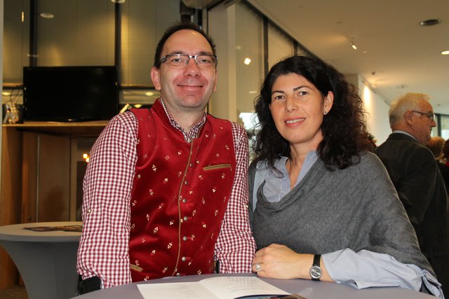 Genossen den musikalischen Abend: Michael und Andrea