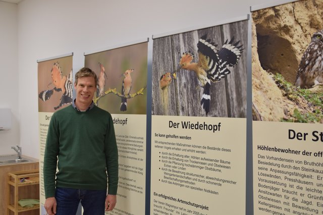 Wissensvermittlung ist für den Ornithologen Richard Zink ein wichtiges Thema. | Foto: Cornelia Baumann