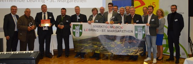 Die Marktgemeinde Lebring-St. Margarethen kann sich über das vierte "e" freuen.  | Foto: KK