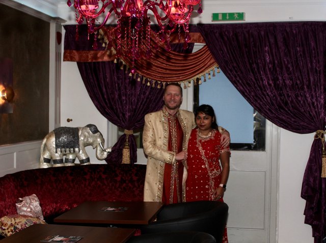 Ronald und Tunia Knirzinger im neuen "Indian Fusion Bar & Bistro".
