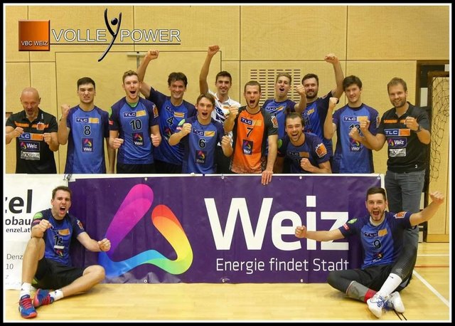 Die Bundesligamannschaft des VBC Weiz könnte mit einem Sieg am Wochenende bis auf den vierten Platz vorstoßen.