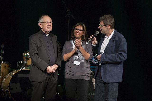 Im Interview: Pfarrer Wolfgang Pucher (l.) und Sabine Steinacher | Foto: Forem