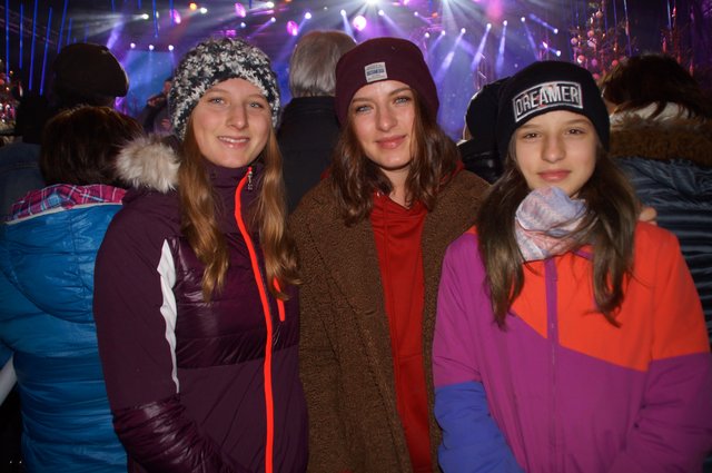 Elfi, Gisela und Iliane. 