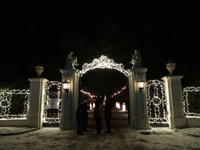 Leider hat es geregnet, aber ansonst war es ein wunderschöner Adventspaziergang!