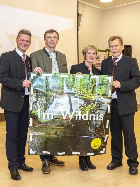 "Einen Quadratmeter Wildnis" zu Weihnachten verschenken: Helfen Sie jetzt dabei mit, das "Haus der Wildnis" in Lunz zu errichten.