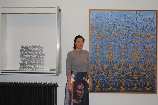 Val Wecerka in ihrem Atelier am Währinger Gürtel.