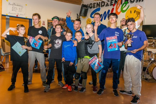 Bei den Kids räumten die "Funky Kidz" aus Biberach den ersten Platz ab. | Foto: Redolfi