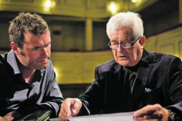 F. Hoffmann und M. Gasselsberger
Konzertlesung: Schöne Bescherung | Foto: Bernhard Brunmair