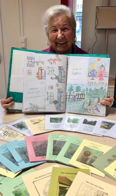 Sieglinde Jank-Arrich schreibt Bilderbücher für Erwachsene und Kinder