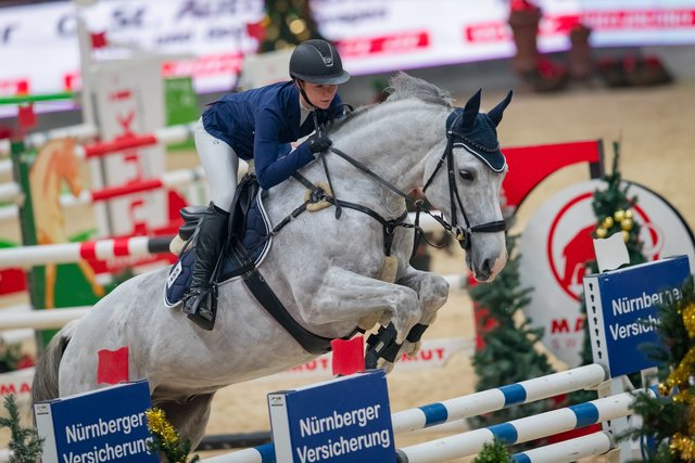 Bestes österreichisches Duo im Auftakt zum weltweit bedeutendsten Nachwuchscup, dem EY-Cup U25, waren Lisa Schranz und Cascadeur. | Foto: Michael Graf