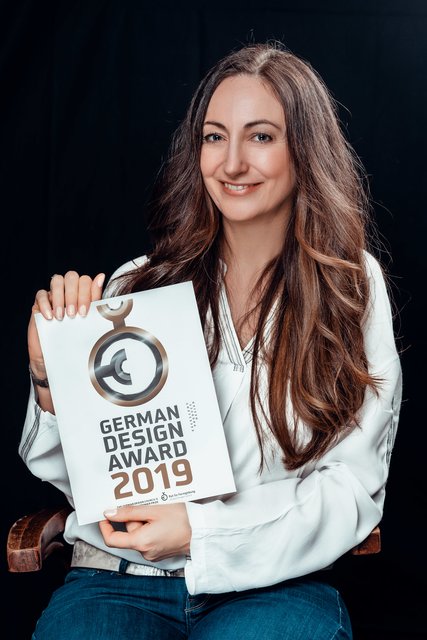 Isa Schütze konnte sich mit ihrem Label chillisy® den »GERMAN DESIGN AWARD SPECIAL 2019« sichern.