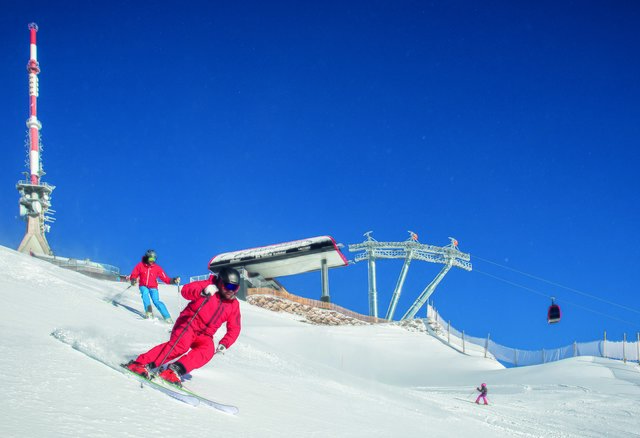 Bereits Skibetrieb. | Foto: Werlberger