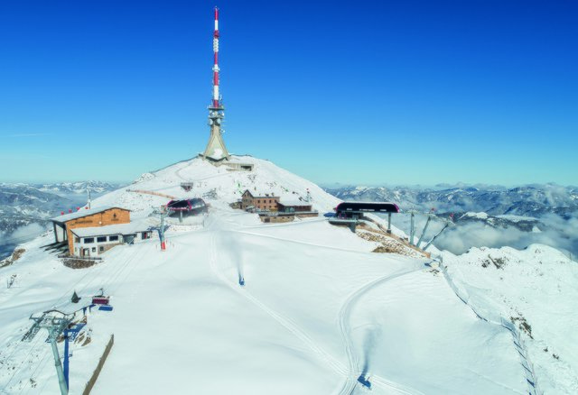 Bergstationen direkt am Horn. | Foto: Werlberger
