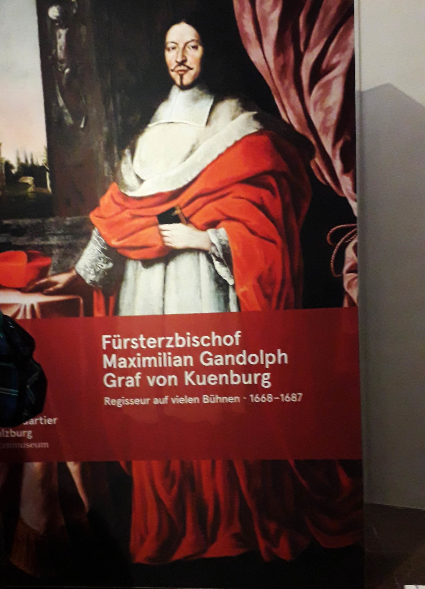 Ausstellung Fürsterzbischof Maximilian Gandolph: Dom Quartier Salzburg ...