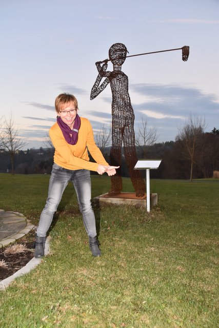"Das Golfen hat den Tourismus bei uns sehr beflügelt", ist sich auch Nicht-Golferin Sabine Schwarz bewusst.