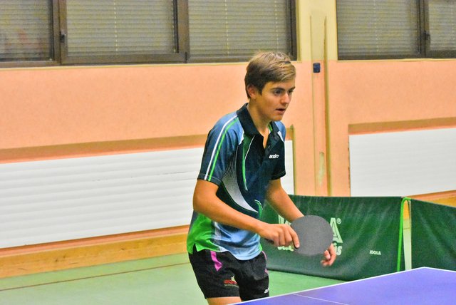 Einer der Herbstmeister: Sebastian Eder, Spieler für Tamsweg III. | Foto: TTC Intersport Frühstückl Tamsweg