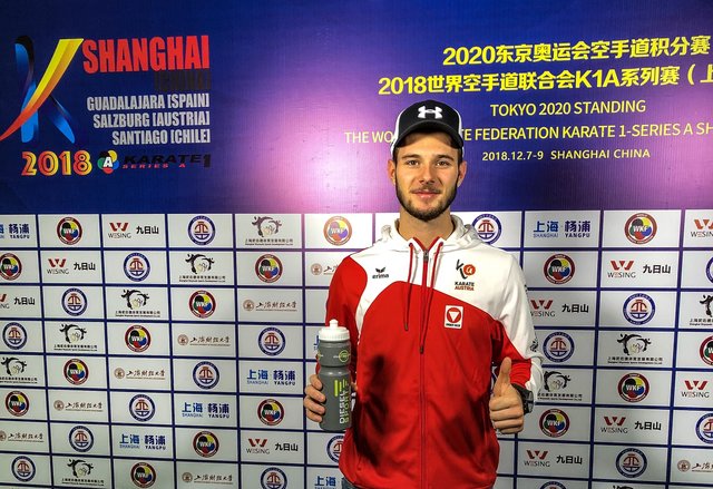 Niki Hörmann besiegte in Shanghai den Europameister und schied danach unglücklich aus. | Foto: KK