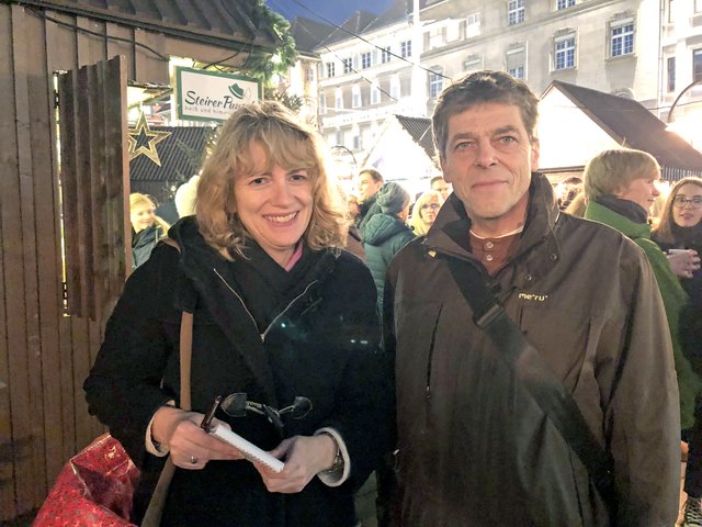 Im Kontrolleinsatz: Sabine Neubauer und Peter Gruber | Foto: WOCHE