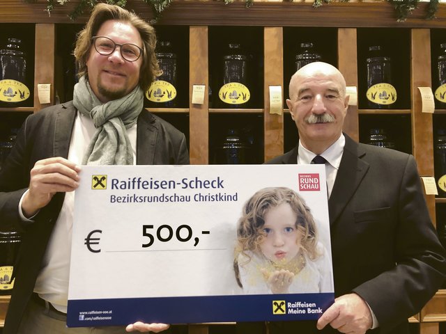 Danke an Manfred Benischko (re.) und den Lions Club Traun. | Foto: BRS