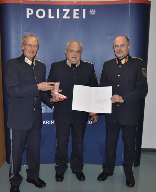 Von links: Wolfgang Zieher, Rudolf Dobler und Stefan Haslberger.