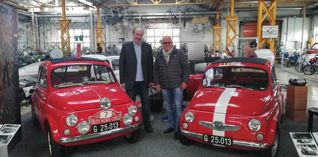 Karlheinz Rathkolb (l.) und Rupert Triebl freuen sich auf einen besinnlichen Advent.