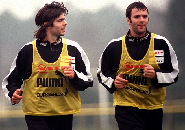 Am 29. Dezember ziehen sich Gilbert Prilasnig und Mario Haas beim Benefiz-Legendenturnier wieder die Kickschuhe an.