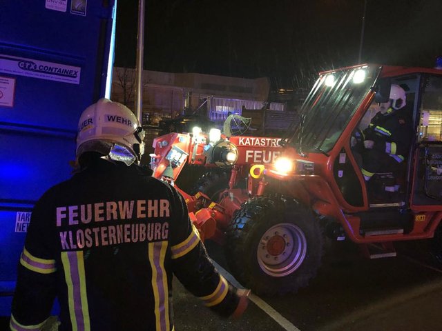 Foto: Feuerwehr Klosterneuburg