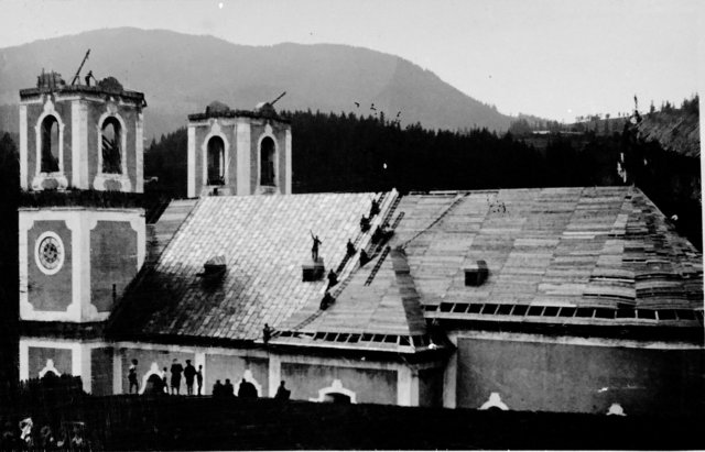 Der Wiederaufbau schritt voran. | Foto: Gemeindearchiv