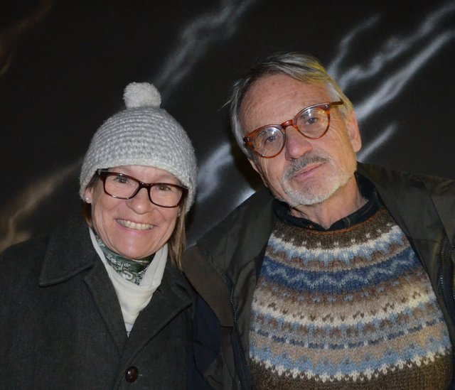 Aus dem benachbarten Dellach: Edda und Peter Schmitzer