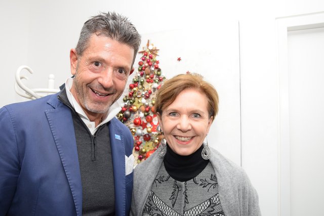 BB-GF Michael Kretz mit Landtagspräsidentin Brigitta Pallauf (ÖVP)