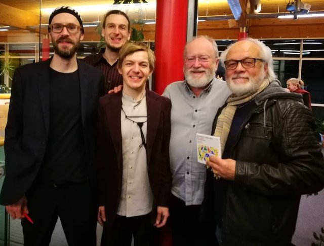 David Helbock`s Random/Control Trio live im KulturGlasHaus in Baumgartenberg mit Franz Baumann und Gottfried Kraft. | Foto: Gottfried Kraft