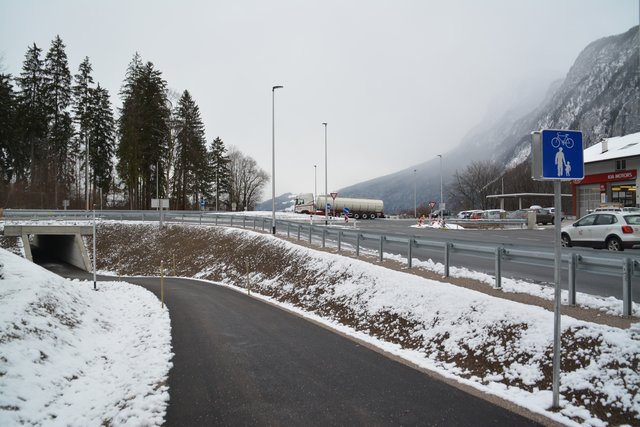 Blick vom Kaiseraufstieg kommend nach Ebbs.