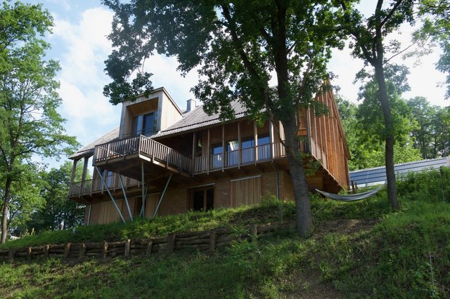 Das Gebäude ist ein Niedrigenergiehaus mit allem Komfort. | Foto: Kranich