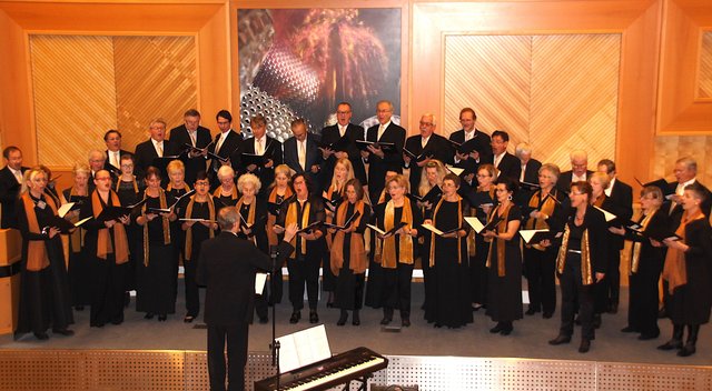 Der Haydnchor mit Chorleiter Thomas Landl | Foto: Haydnchor